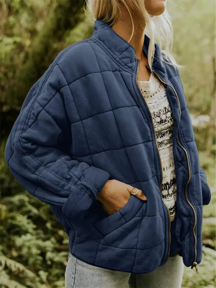 Levoire | Veste Transition Confortable Printemps Bleu foncé