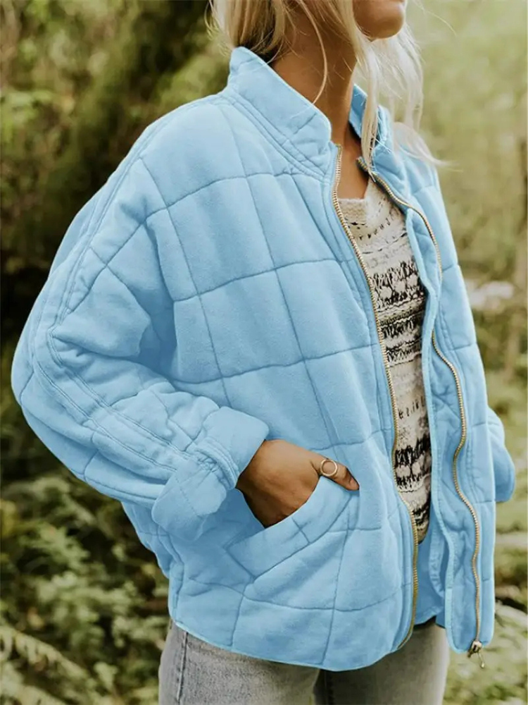 Levoire | Veste Transition Confortable Printemps Bleu clair
