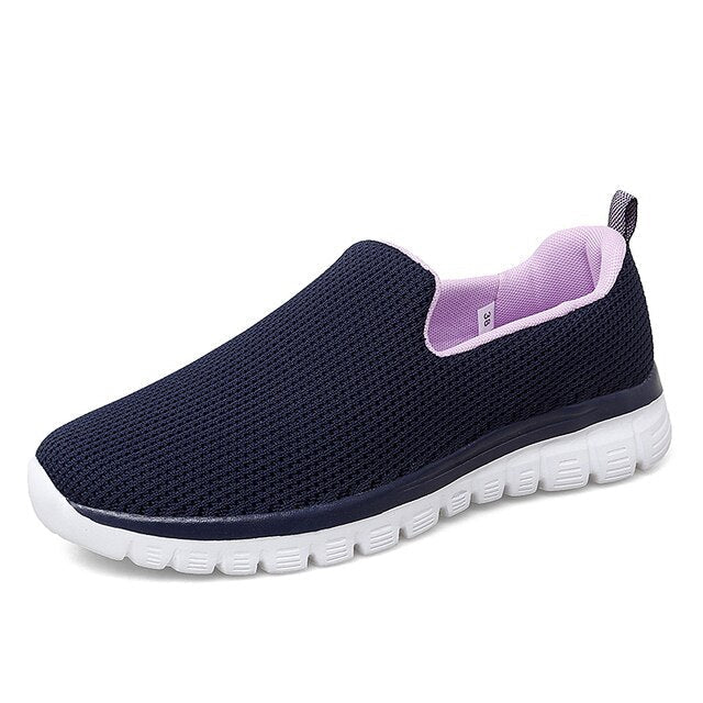 Levoire | Baskets Tendance Sans Lacets Pour Femmes Bleu