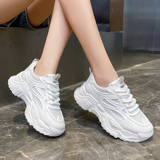 Levoire | Baskets Épaisses Baskets Ergonomiques Confortables Blanc