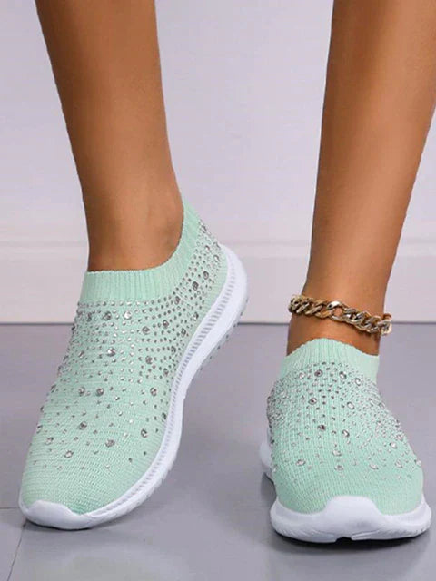 Levoire | Chaussures Femmes Sans Renforts Et Semelle Amortissante Vert