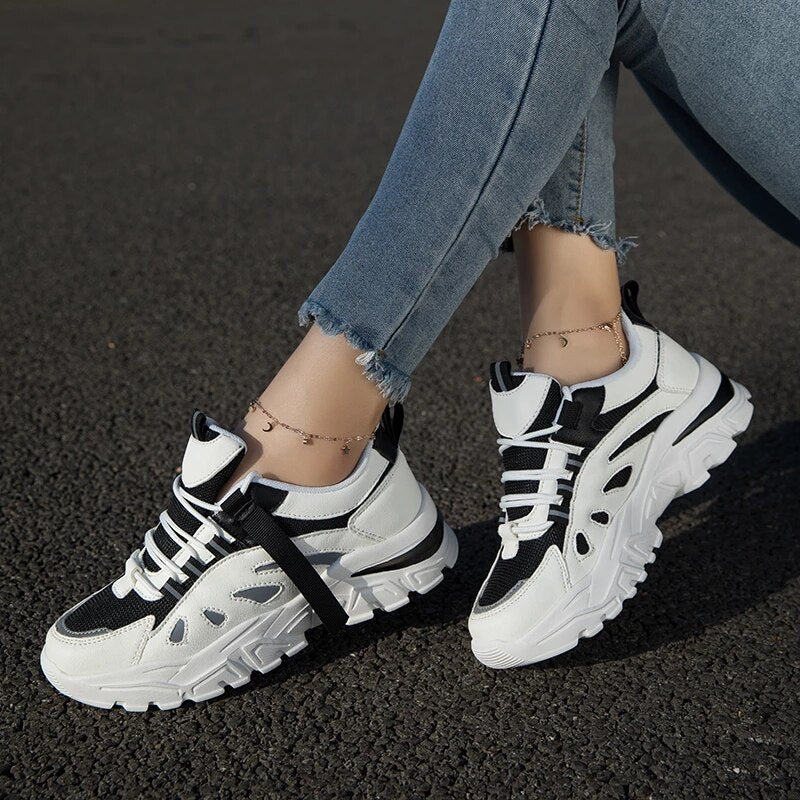 Levoire | Modernes Chaussures Femmes Avec Lacets Et Semelle Souple
