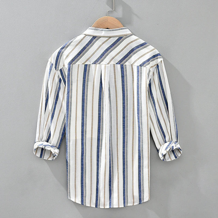 Levoire | Chemise Casual Rayee Intemporelle Hommes