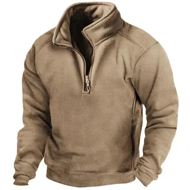 Levoire | Pull D'Extérieur Pour Hommes Kaki
