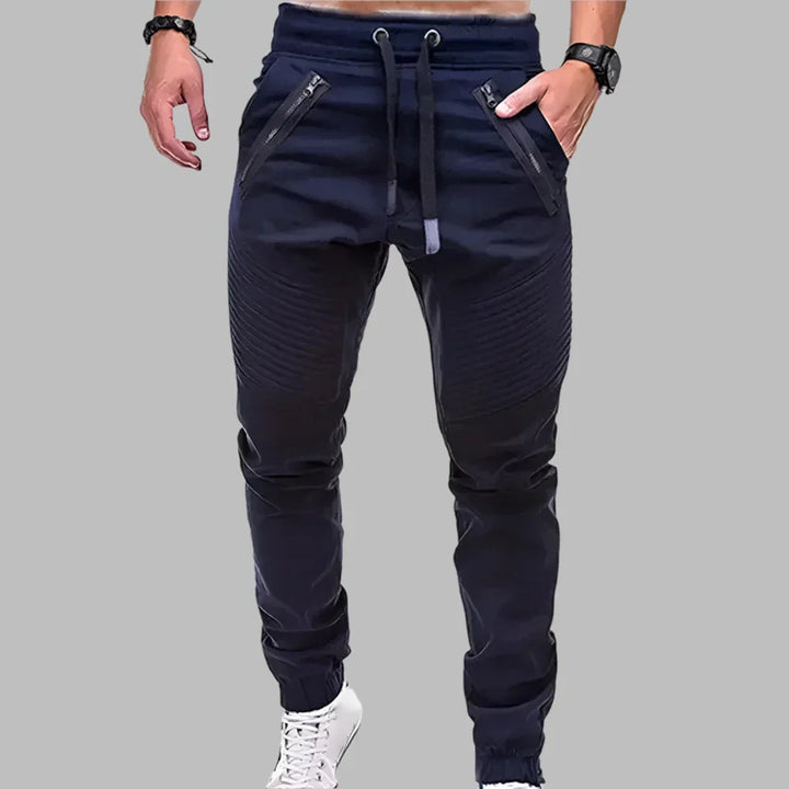 Levoire | Pantalon De Jogging Pour Hommes Avec Poches Bleu foncé
