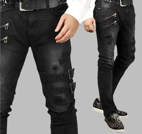 Levoire | Jeans Pour Hommes Tendance Avec Fermetures Éclair