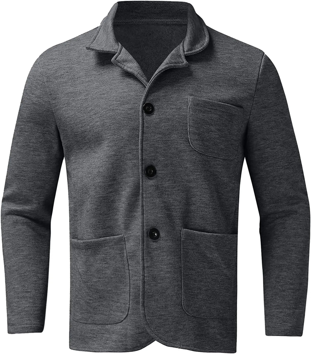 Levoire | Veste Blazer Décontractée À Boutons Chemise