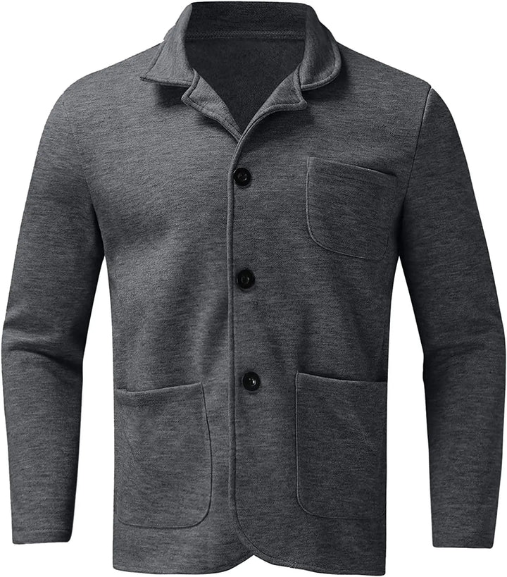Levoire | Veste Blazer Décontractée À Boutons Chemise