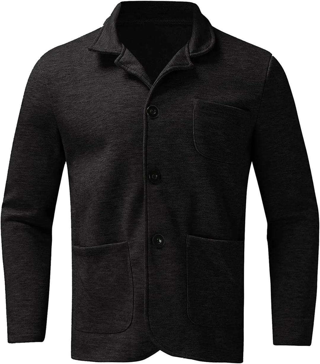 Levoire | Veste Blazer Décontractée À Boutons Chemise