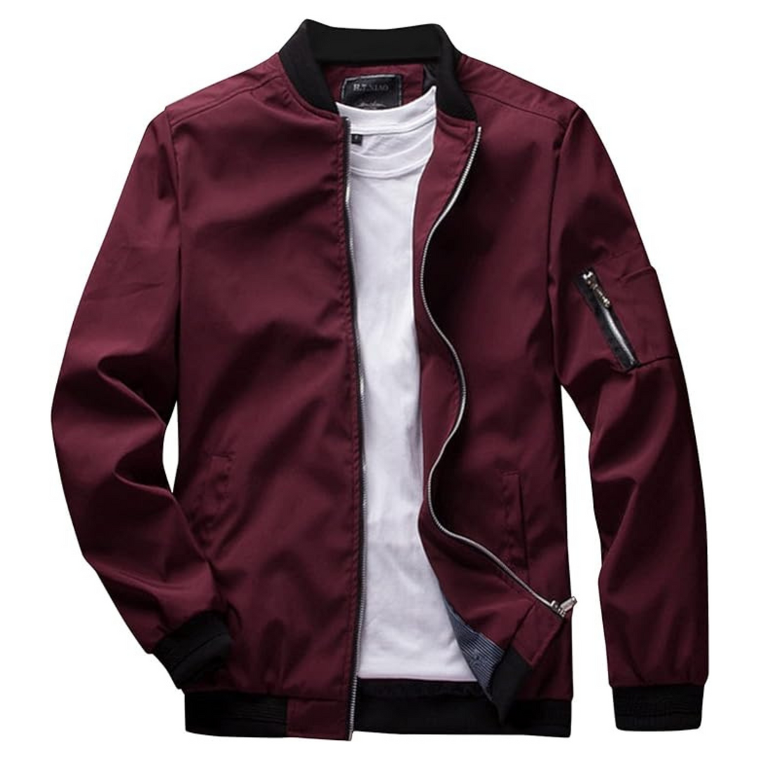 Levoire | Zip Lightweight Lightweight Summer Jacket Rouge