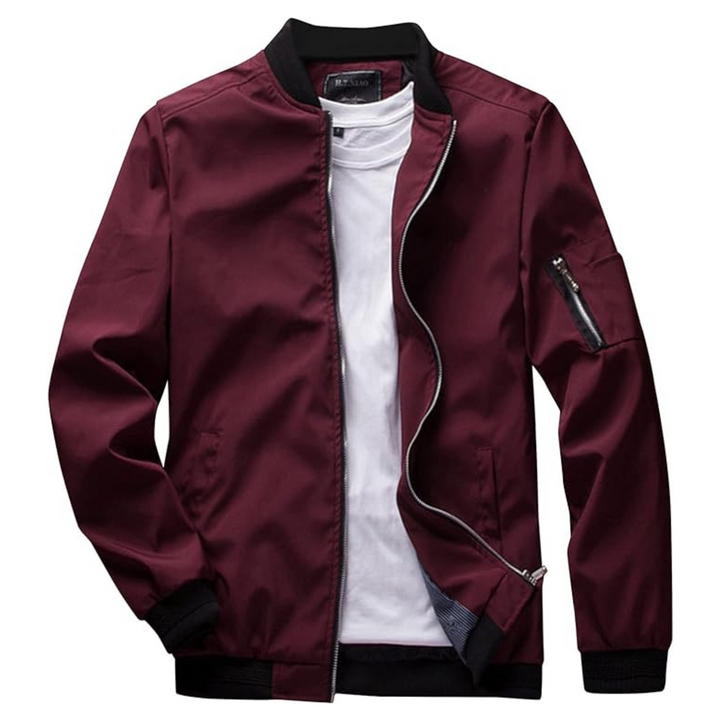 Levoire | Zip Lightweight Lightweight Summer Jacket Rouge