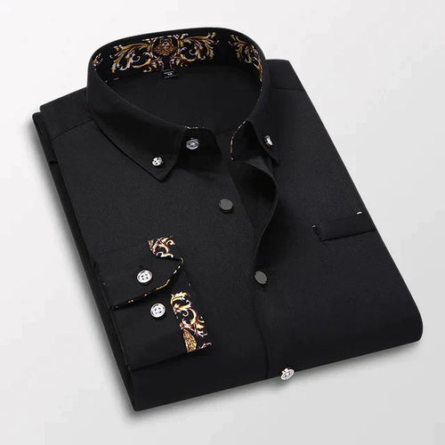 Levoire | Chemise À Manches Longues Classique Pour Hommes