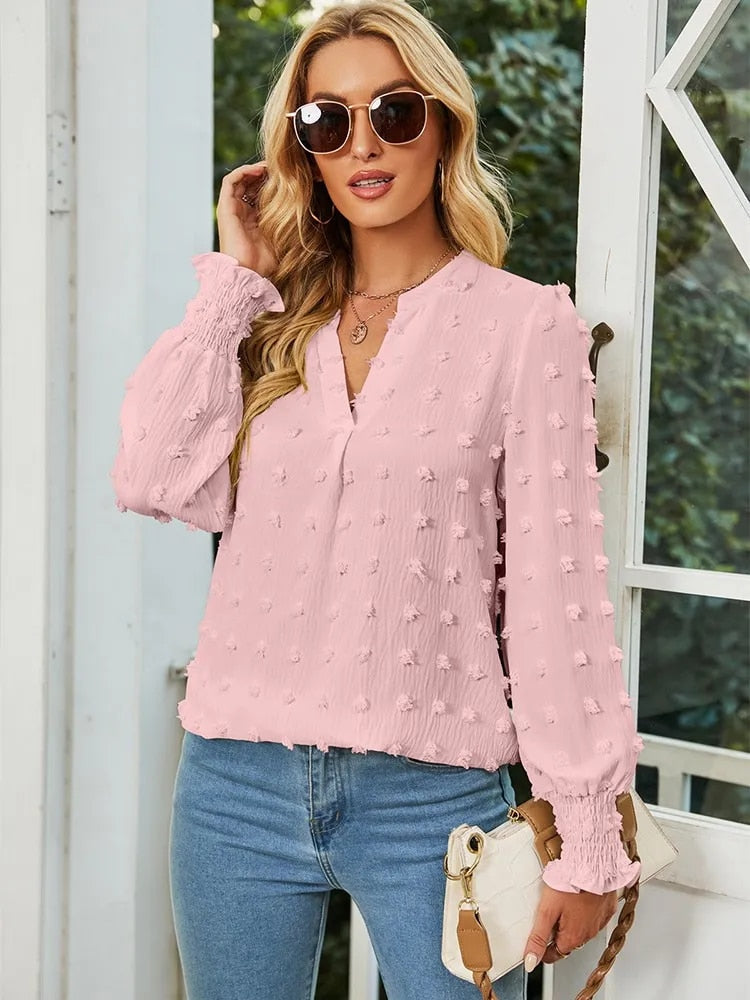 Levoire | Blouse Femme Avec Décolleté Et Chic