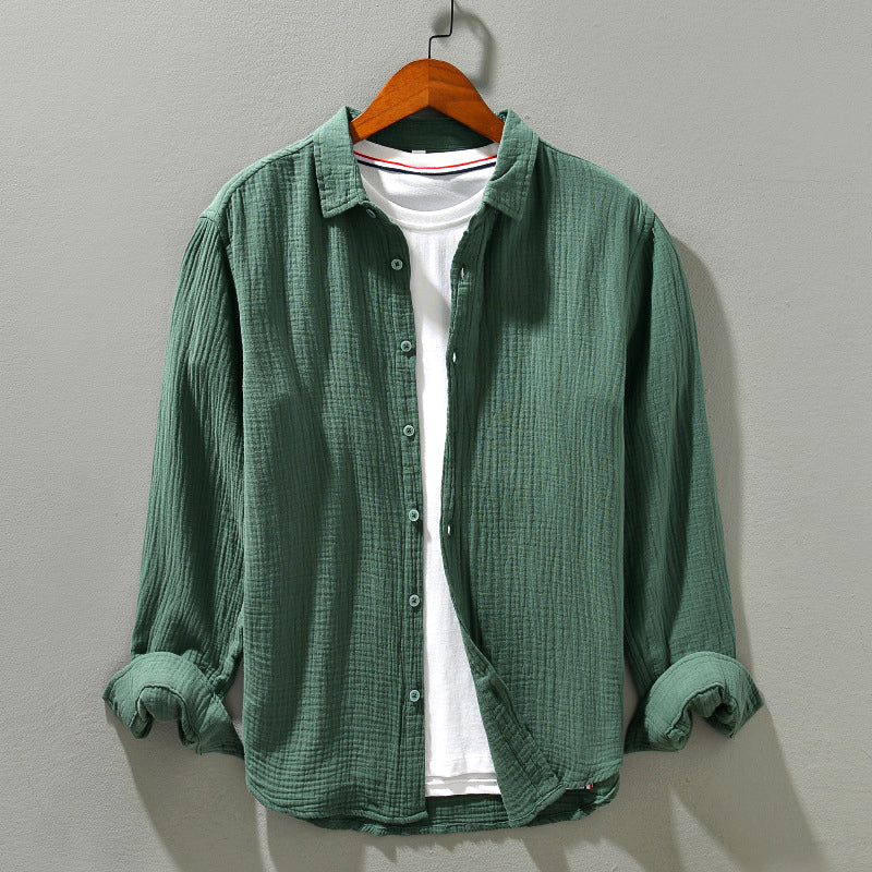 Levoire | Homme Chemise Douce & Confortable Vert