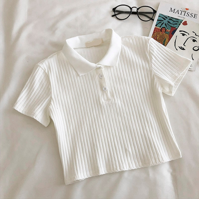 Levoire | Crop Top Un Crop Top Audacieux Et Estival Blanc