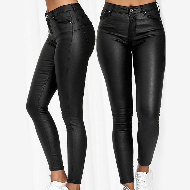 Levoire | Stretch Nahkahousut