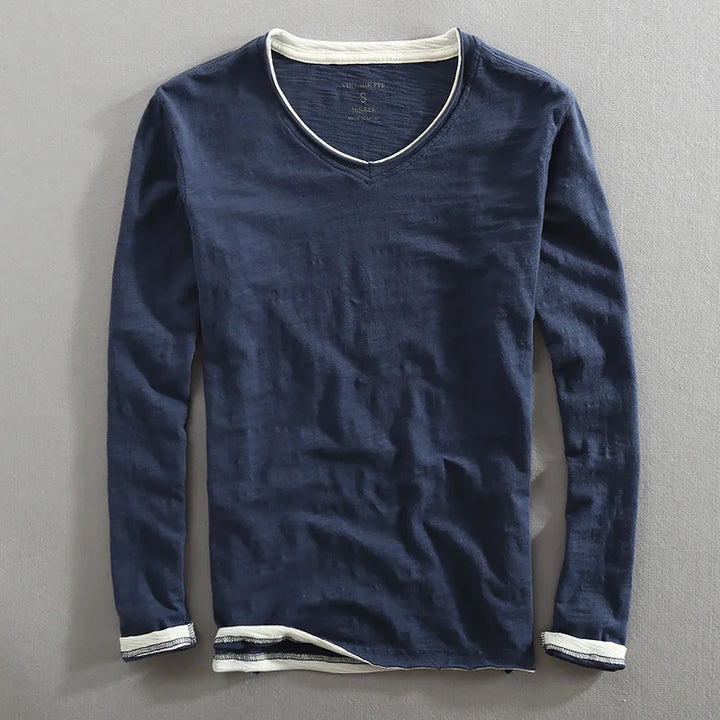 Levoire | Chemises Pour Hommes Japonaises Bleu foncé (Vite épuisé)