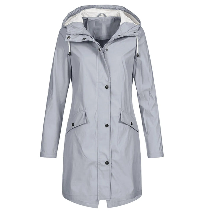 Levoire | Veste De Pluie Imperméable Avec Capuche Gris
