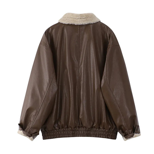 Levoire | Veste Longue à Manches Longues Chaude avec Poches