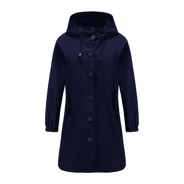 ANOUK™ - MANTEAU TRENCH IMPRÉGNAF Bleu marine