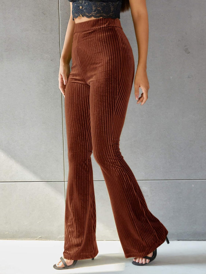 Levoire | Pantalons En Corduroy Taille Haute