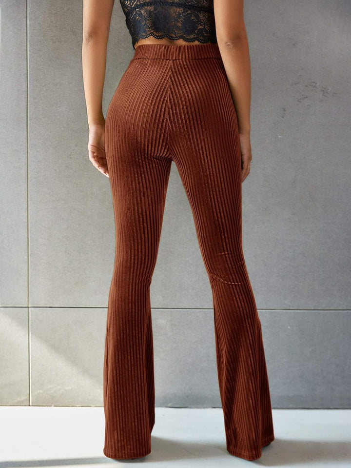Levoire | Pantalons En Corduroy Taille Haute