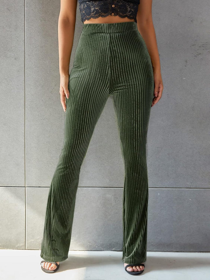 Levoire | Pantalons En Corduroy Taille Haute