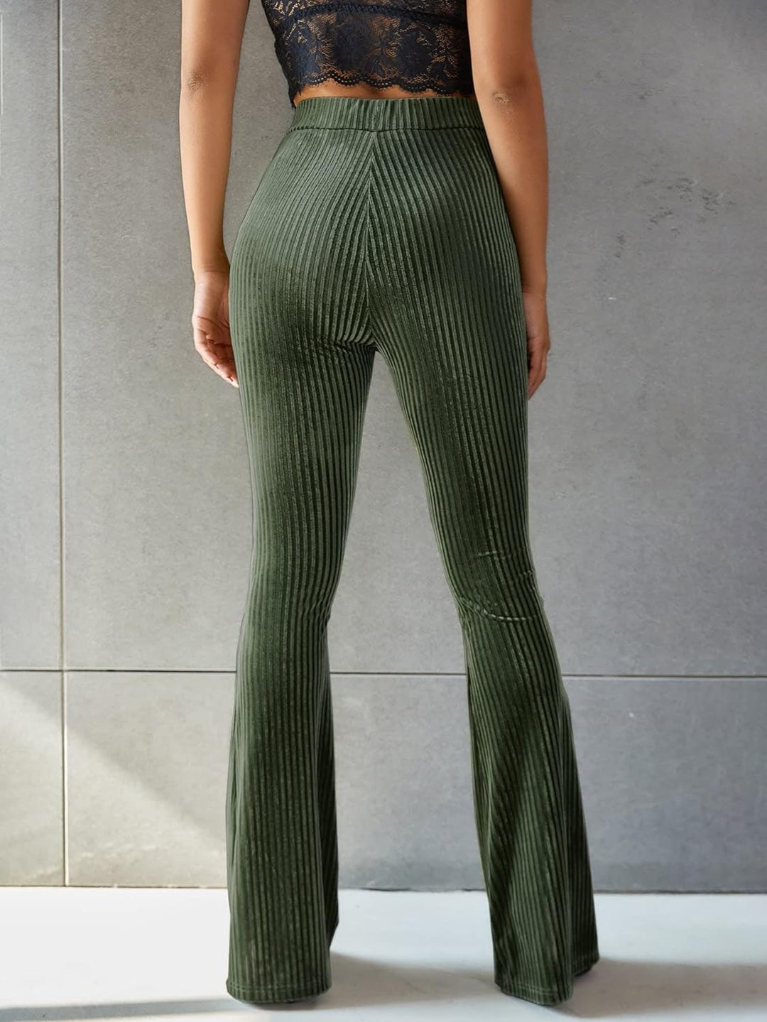 Levoire | Pantalons En Corduroy Taille Haute
