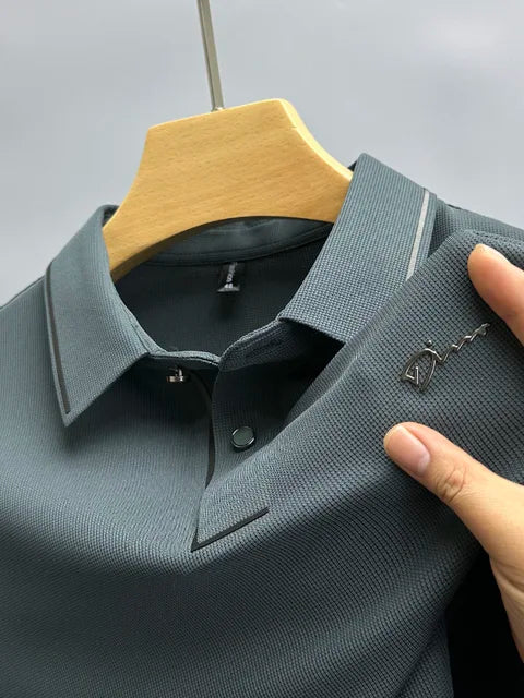 Levoire | Polo Homme Polyvalent Pour Le Quotidien Argent