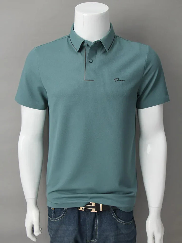 Levoire | Chemise En Soie À Col Polo