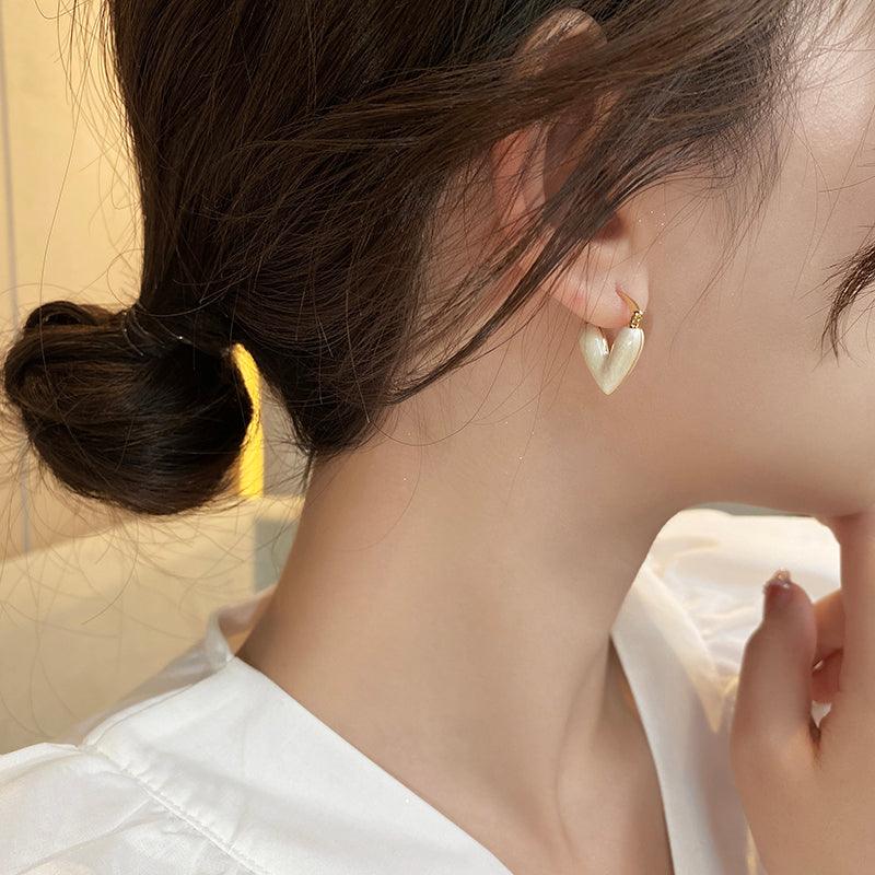 Levoire | Boucles D'Oreilles En Forme De Cœur Séduisantes