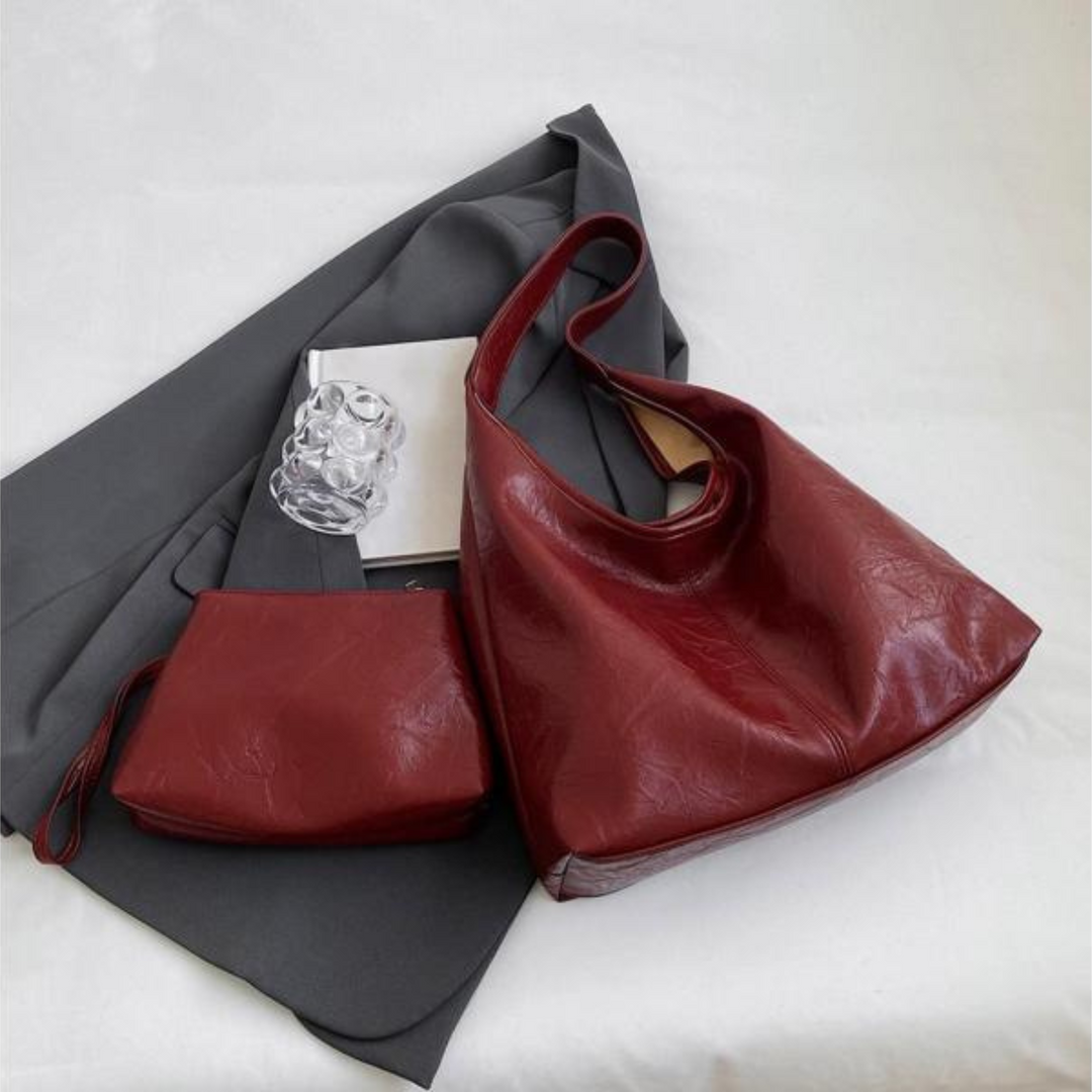Levoire | Sac À Bandoulière En Simili Cuir Grandes Tailles