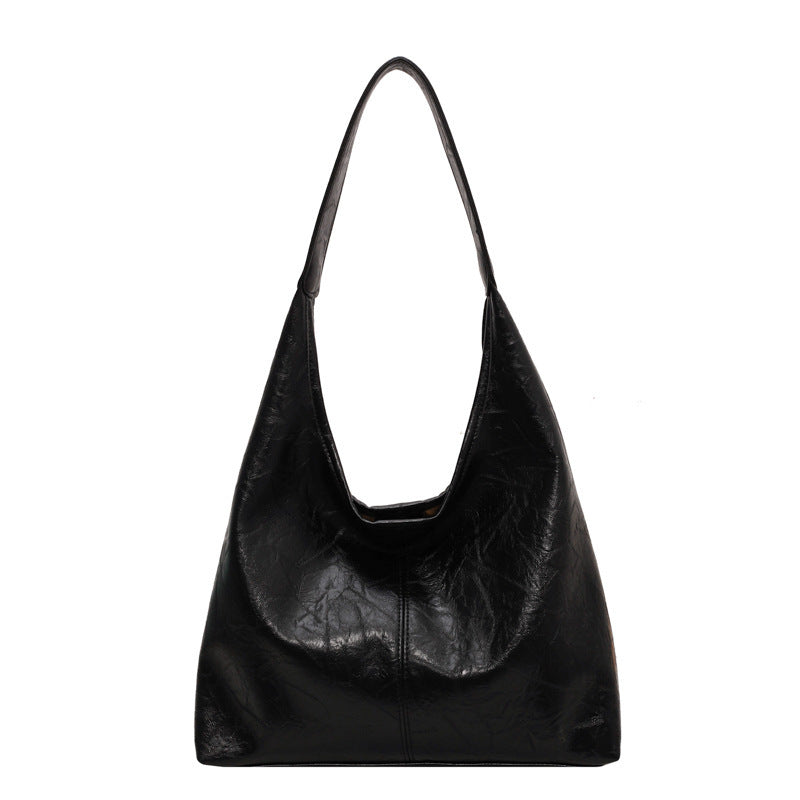 Levoire | Sac À Main En Cuir Vegan Grand Et Sac À Bandoulière Noir