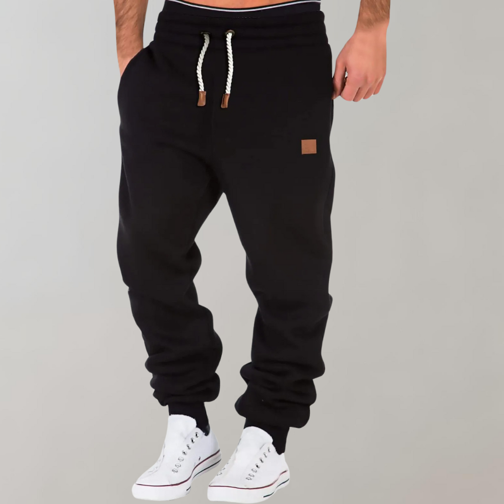 Levoire | Pantalons De Jogging Pour Hommes Noir