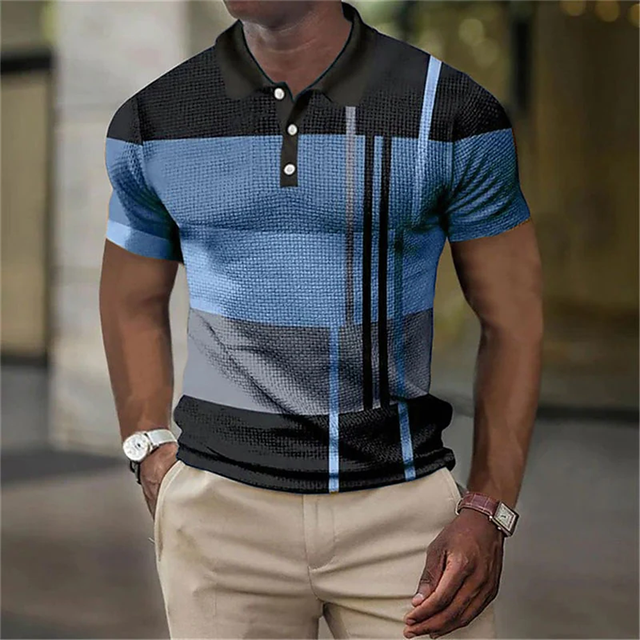 Levoire | Polo-Shirt Élégant Et Confortable De Différentes Couleurs bleu
