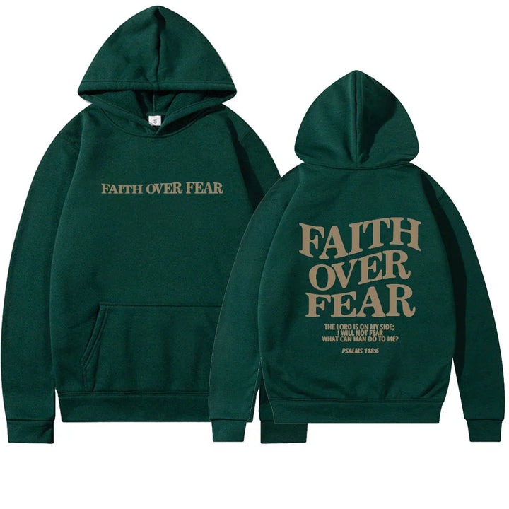 Levoire | Pull Imprimé Confortable Grandes Tailles Vert foncé