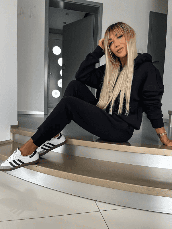 Levoire | Ensemble De Sweatpants Confortable Ensemble De Cordon Ensembles De Jogger Pour Femmes