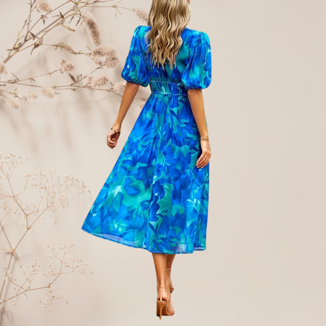 Levoire | Robe Fleurie En Version Élégante