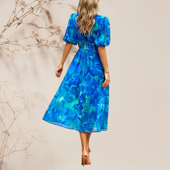 Levoire | Robe Fleurie En Version Élégante