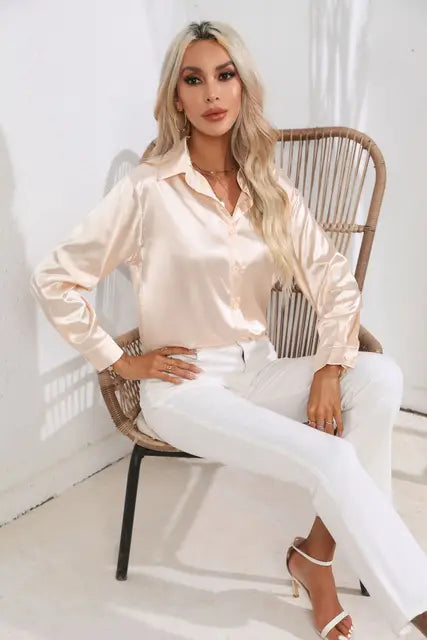 Levoire | Chemise En Soie Kreemmi