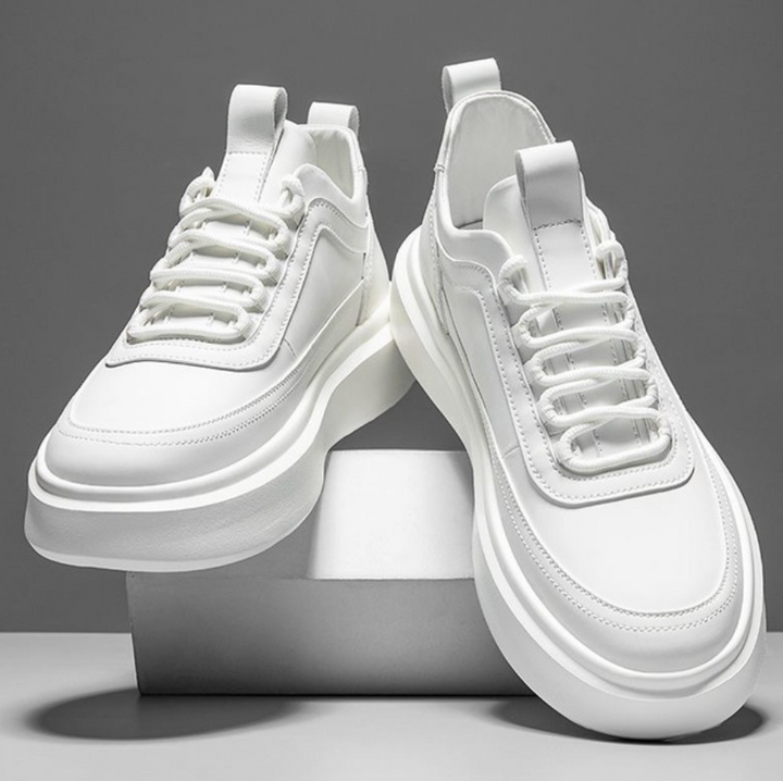 Levoire | Sneakers Blanches Essentielles Pour Hommes Blanc