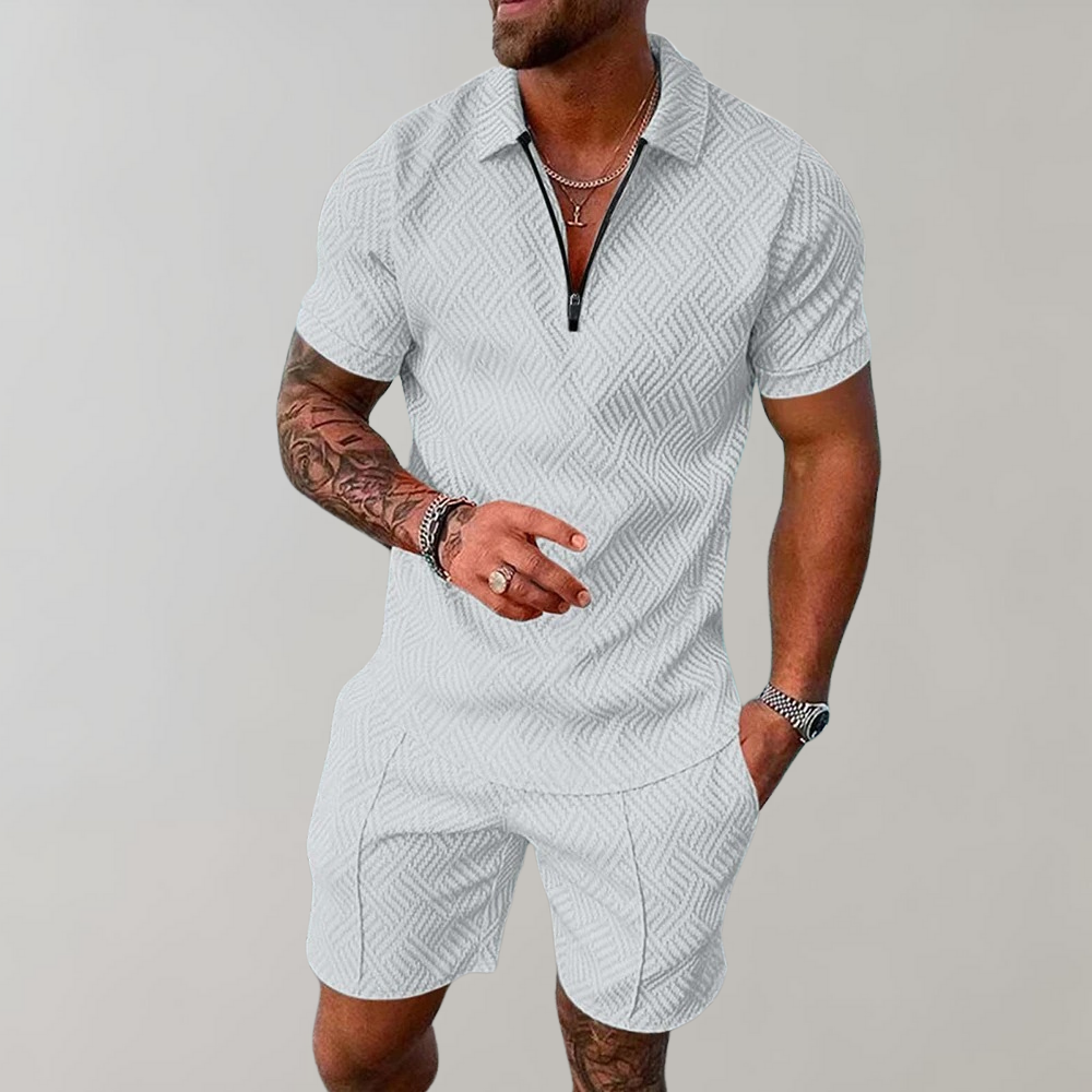 Levoire | Ensemble chic en deux pièces Blanc