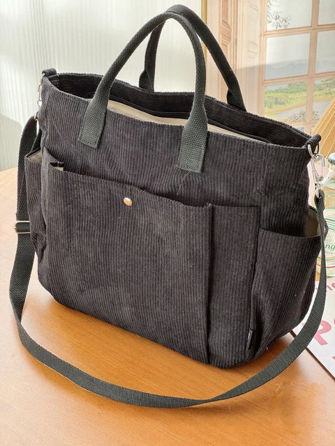 Levoire | Sac Bandoulière En Corde Couleur Crème Noir