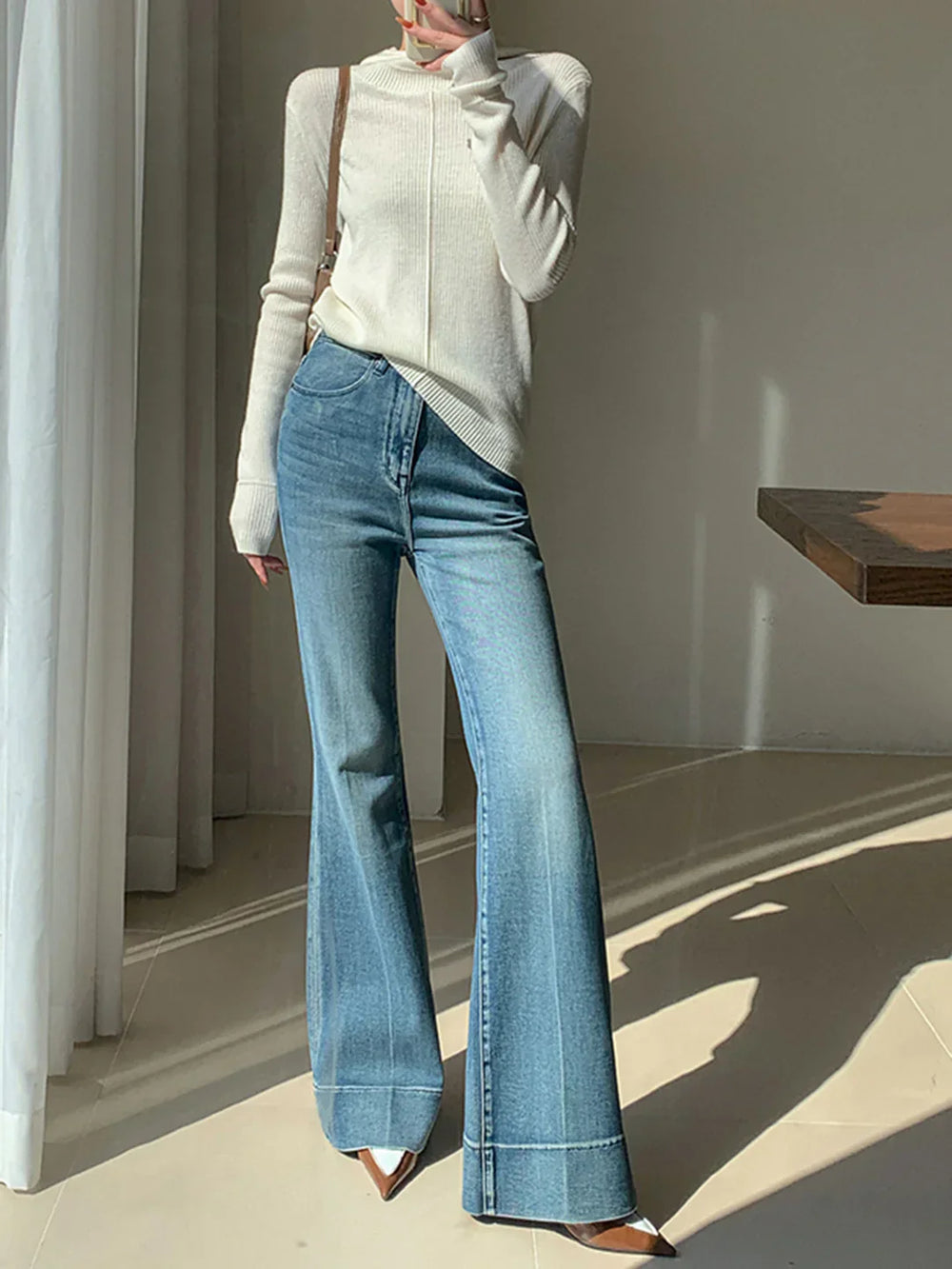 Levoire | Pantalon En Jean Étroit Et Ajusté