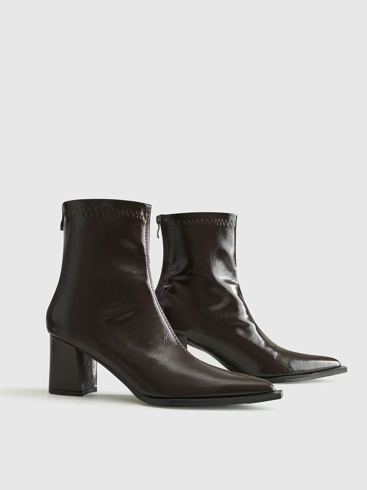 Levoire | Bottes À Cheville À Fermeture Éclair Haute