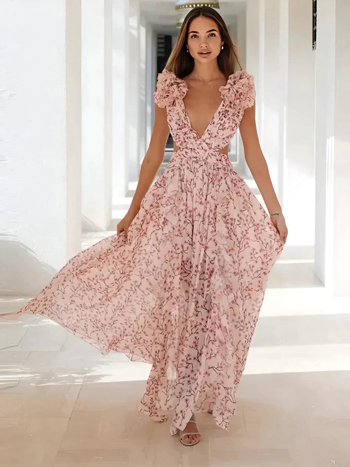 Levoire | Robe Maxi Avec Détails À Paillettes
