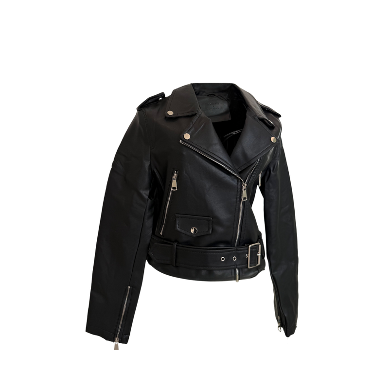 Levoire | Veste En Cuir Noble Avec Surface Lisse L