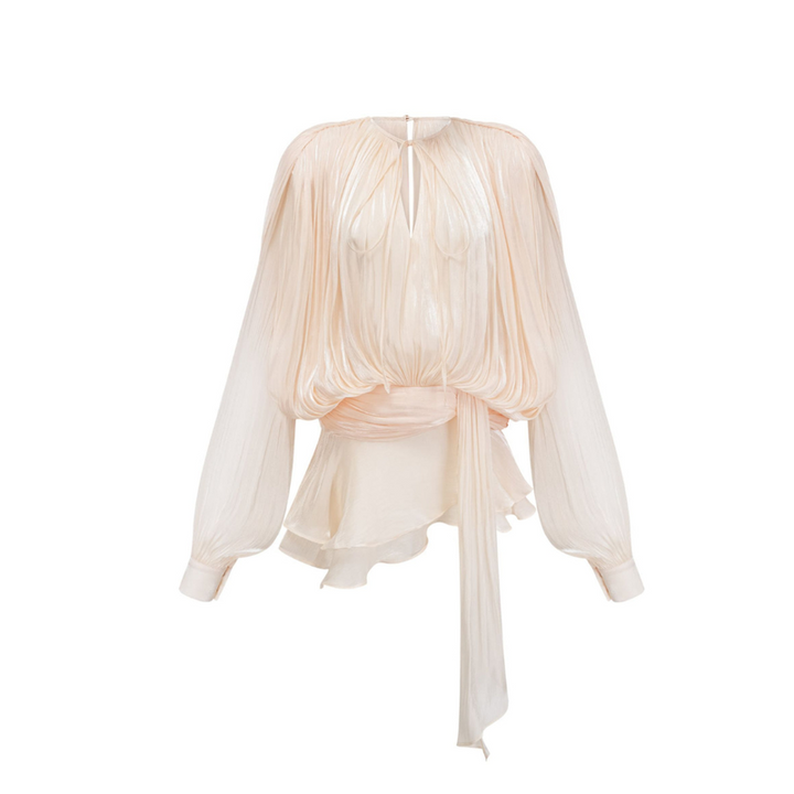Levoire | Silhouette Fluide Avec Coupe Moderne Beige