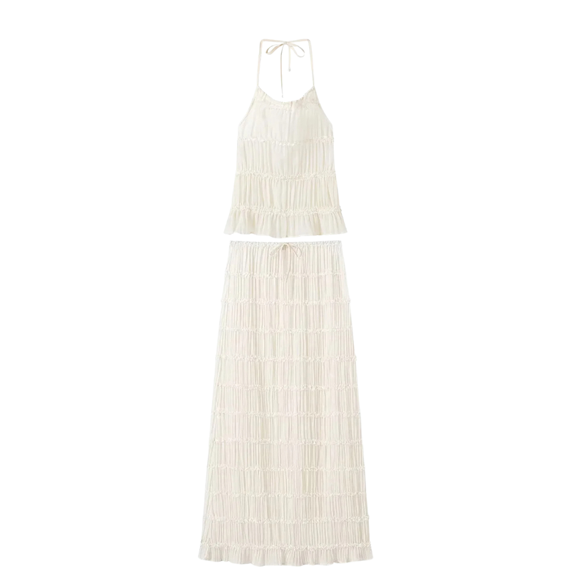 Levoire | Ensemble En Chiffon Blanc