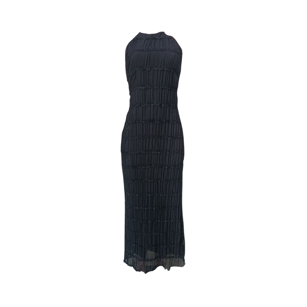 Levoire | Robe Ajustée Au Dos Noir